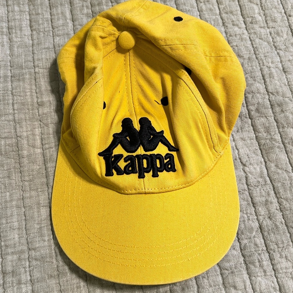 🔥🔥Kappa Active – Authentic Bzadem Snapback Cap - YELLOWDKSENAPE-B 904 / One Size